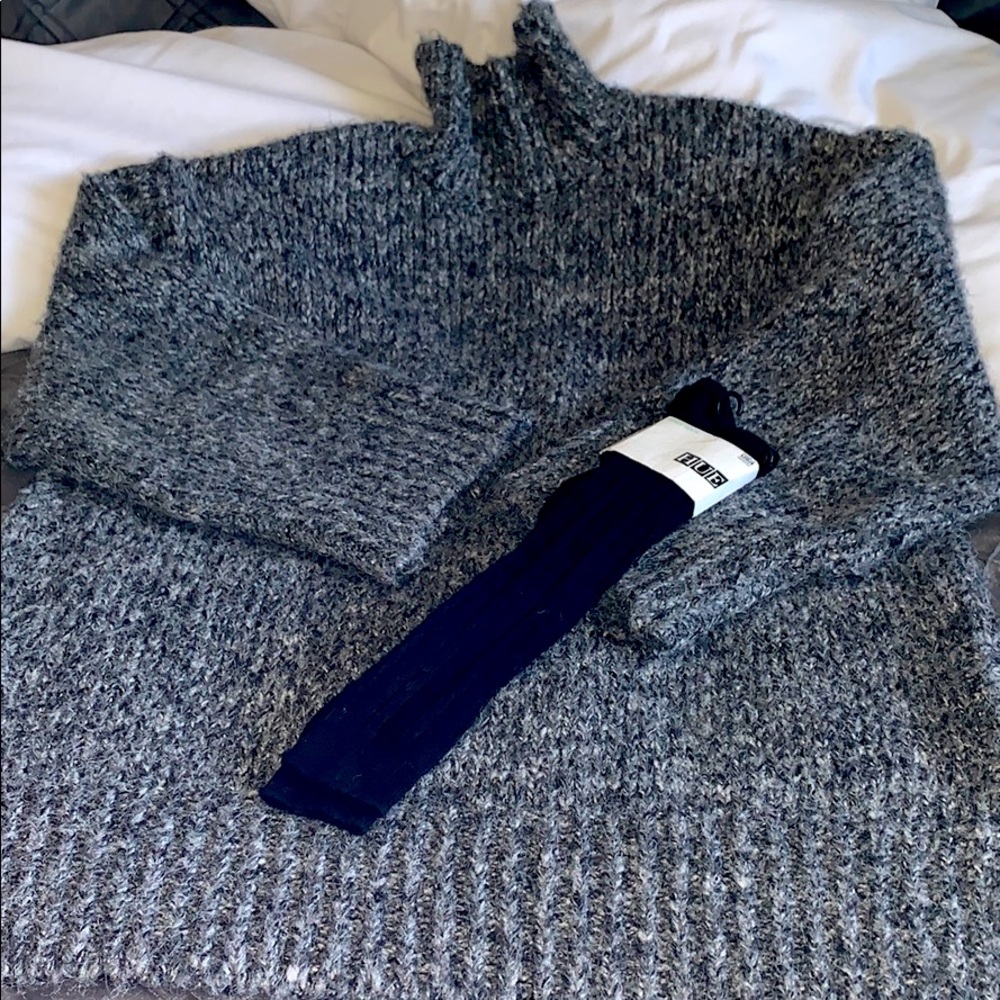 Oversized Turtle Neck Sweater